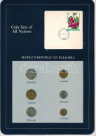 Bulgária 1974. 1s-50s (6xklf), "Coin Sets Of All Nations" Forgalmi Szett Felbélyegzett Kartonlapon T:UNC Patina Bulgaria - Non Classés