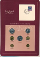 Hongkong 1979-1982. 5c-5D (7xklf), "Coin Sets Of All Nations" Forgalmi Szett Felbélyegzett Kartonlapon T:UNC,AU Patina H - Sin Clasificación