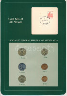 Jugoszlávia 1982-1983. 25p-10D (6xklf), "Coin Sets Of All Nations" Forgalmi Szett Felbélyegzett Kartonlapon T:UNC Patina - Unclassified