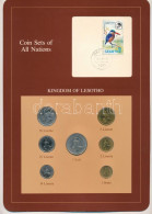 Lesotho 1979-1983. 1s-1L (7xklf), "Coin Sets Of All Nations" Forgalmi Szett Felbélyegzett Kartonlapon T:UNC Lesotho 1979 - Unclassified