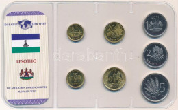 Lesotho 1998. 5l-5M (7xklf) "A Világ Pénzei" Forgalmi összeállítás Fóliatokban T:UNC Lesotho 1998. 5 Lisente - 5 Maloti  - Non Classificati