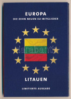 Litvánia 1997-2001. 10c-5L (6xklf) Forgalmi összeállítás + "Litvánia 2004. / Európa" Jelzett Ag Emlékérem, Közös "A Tíz  - Non Classificati