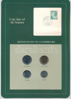 Luxemburg 1980-1983. 1Fr-20Fr (4xklf), "Coin Sets Of All Nations" Forgalmi Szett Felbélyegzett Kartonlapon T:UNC,AU Luxe - Non Classificati