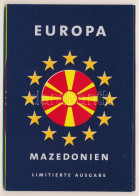 Macedónia 1993-2001. 50d-5D (4xklf) Forgalmi összeállítás "Európa" Dísztokban T:UNC  Macedonia 1993-2001. 50 Deni - 5 De - Non Classificati