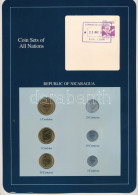 Nicaragua 1987. 5c - 5C (6xklf), "Coin Sets Of All Nations" Forgalmi Szett Felbélyegzett Kartonlapon T:UNC  Nicaragua 19 - Zonder Classificatie