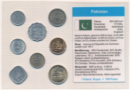 Pakisztán 1967-2005. 1p-2R (8xklf) Vákuumcsomagolt Forgalmi összeállítás T:UNC-XF Az Egyiken Nagyobb ü. Pakistan 1967-20 - Unclassified