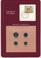 Paraguay 1984-1988. 1G-50G (4xklf), "Coin Sets Of All Nations" Forgalmi Szett Felbélyegzett Kartonlapon T:UNC Paraguay 1 - Unclassified