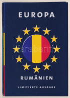 Románia 2005. 1b-50b (4xklf) Forgalmi összeállítás "Európa" Dísztokban T:UNC,AU Az Egyik érme A Kartonlapok Közé Csúszot - Sin Clasificación