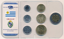 Uruguay 1994-2005. 10c-10P (7xklf) "A Világ Pénzei" Forgalmi összeállítás Fóliatokban, Német Nyelvű Tanúsítvánnyal T:UNC - Zonder Classificatie