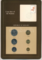 Vanuatu 1983. 1V-50V (6xklf), "Coin Sets Of All Nations" Forgalmi Szett Felbélyegzett Kartonlapon T:UNC Kis Patina Vanua - Zonder Classificatie