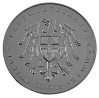 Ausztria DN "Bécsi Mezőgazdasági Kamara / Különleges érdemekért" Ezüstözött Bronz érdemérem Gravírozással (60mm) T:AU Ph - Unclassified