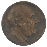 Hollandia 1965. "Dr. H.J. Van Doorne" Bronz Emlékérem Tokban. Szign.: Pieter De Monchy (75mm) T:AU Netherlands 1965. "Dr - Non Classés