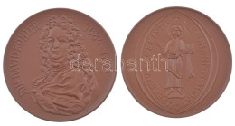 NDK: 2 Db Meisseni Emlékplakett: 1976 Hochstift Meissen, Joh. David Köhler 1684-1755. Terrakotta. 80 Mm. T: 1- / GDR 2 M - Ohne Zuordnung