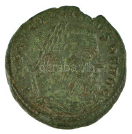 Római Birodalom / Siscia / I. Licinius 312-315. AE Follis Bronz (3,36g) T:XF,VF Roman Empire / Ticinum / Licinius I 312- - Ohne Zuordnung