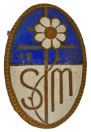 ~1930-1940. "SM 1920" A Szent Margit Gimnázium Zománcozott Bronz Iskolajelvénye T:XF Kisebb Zománchibák - Ohne Zuordnung