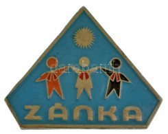 ~1970-1980. "Zánka" Műgyantás Fém úttörő Jelvény (20x25mm) T:XF - Ohne Zuordnung