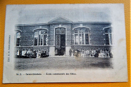 SAINT-GHISLAIN  -   Ecole Communale Des Filles - Saint-Ghislain