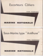 Fiches Techniques Marine Nationale - Schiffe