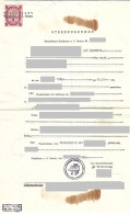 2352e: Österreich Dokument 1965 Hainburg Mit Bundesstempelmarke 5.- S - Fiscales