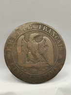 5 CENTIMES NAPOLEON III TETE NUE 1856 BB STRASBOURG / FRANCE - 5 Centimes