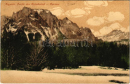 T2/T3 1916 Fogaras, Fagaras; Partie Des Butschetsch / Bucsecs Télen. Thierfeld D. Kiadása / Muntii Bucegi / Mountain In  - Ohne Zuordnung