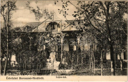 ** T3 Borosznófürdő, Brusno-kúpele (Borosznó, Brusznó, Brusno); Lajos Lak. Lechnitzky Otto 107. / Villa (Rb) - Ohne Zuordnung