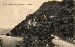 T2/T3 1916 Vágsziklás, Szkalka-Benedek, Skalka Nad Váhom (Trencsénteplic, Trencianske Teplice); Vágvölgy. Apátsági Romok - Sin Clasificación