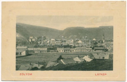 T2/T3 1913 Zólyom, Zvolen; Látkép, Vár. W.L. Bp. N. 4797. / General View, Castle (EK) - Unclassified