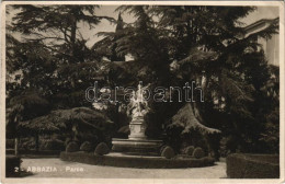 T2/T3 1927 Abbazia, Opatija; Parco / Park (EK) - Non Classés