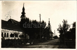** T2/T3 1942 Cservenka, Crvenka; Utca, Templomok / Street View, Churches, Photo - Ohne Zuordnung
