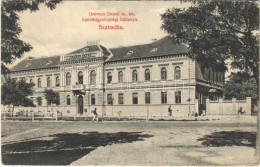 T2/T3 1910 Szabadka, Subotica; Gromon Dezső M. Kir. Honvéd Gyalogsági Laktanya. Krécsi A. Nándor Kiadása / K.u.K. Milita - Zonder Classificatie