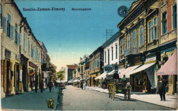 * T2/T3 Zimony, Semlin, Zemun; Herrengasse / Úri Utca, üzletek / Street View, Shops - Non Classificati