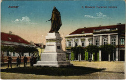T2 1917 Zombor, Sombor; II. Rákóczi Ferenc Szobor / Statue - Non Classés