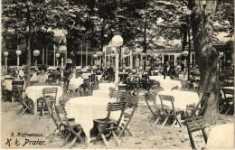 T2 1911 Wien, Vienna, Bécs II. K.k. Prater, Garten In Pertl's Grand Etablissement, 3. Kaffeehaus / Cafe Garden - Ohne Zuordnung