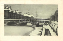 * T2 Copenhagen, Kobenhavn; Marmorbroen / Bridge In Winter - Unclassified