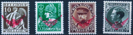 Timbres - Belgique - 1932 - Timbre De Service COB S 16/19* - Cote 26 - Unused Stamps