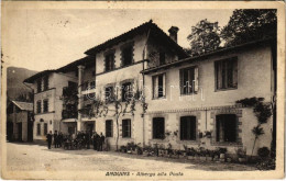 T2/T3 1934 Anduins, Albergo Alla Posta / Hotel (EK) - Ohne Zuordnung