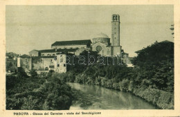 ** T2 Padova, Chiesa Del Carmine, Vista Dal Bacchiglione / Church, River - Ohne Zuordnung