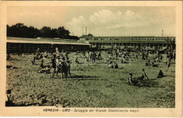 ** T1 Venezia, Venice; Lido, Spiaggia Del Grande Stabilimento Bagni / Beach - Ohne Zuordnung