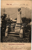 T3/T4 1916 Vatra Dornei, Dornavátra, Bad Dorna-Watra (Bukovina, Bukowina); Ziffer Denkmal Am Hormuzachi Platz / Monument - Unclassified