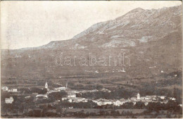 T2/T3 1915 Ajdovscina, Haidenschaft; Sturje, Cavin / General View. A. Casagrande + "K.u.K. Mobiles Reservespital" + "K.u - Ohne Zuordnung