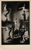 * T2/T3 J. & G. Maydrott, Dresden / Circus Acrobats (EK) - Ohne Zuordnung