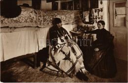 T2 1927 Parasztszoba Belseje, Magyar Folklór / Hungarian Folklore, Interior Of A Peasant House. Photo Erdélyi - Non Classés