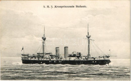 ** T1 K.u.K. Kriegsmarine SMS Kronprinzessin Erzherzogin Stephanie (Stefanie) (later SMS Ersatz Gamma). G. Fano Pola 190 - Non Classés