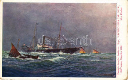 T2/T3 1918 Passagierdampfer Des Österr. Lloyd "ARCIDUCHESSA CARLOTTA" / Austrian Passenger Steamship S: Alex Kircher (EK - Ohne Zuordnung