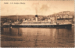 T3 1931 Susak (Fiume, Rijeka), SS Kraljica Marija / Steamship (Rb) - Ohne Zuordnung