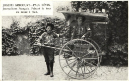 ** T2/T3 Joseph Gricourt, Paul Sévin; Journalistes Francais, Faisant Le Tour Du Mond A Pied / Két Francia Zsurnaliszta V - Ohne Zuordnung