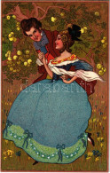 ** T2 Lady Art Postcard, Romantic Couple. T.S.N. S. 684. (6 Dess.) - Unclassified