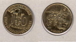 AOF, Afrique De L'Ouest, 10F, 10 F, 1987,  KM#10 - Französisch-Westafrika