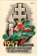 ** T2 1942 Karácsonya Harcoló Honvédeinké és Hozzátartozóiké, Leventeifjúság Honvédkarácsonya / WWII Hungarian Military  - Non Classés